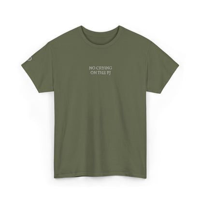 NO CRYING ON THE PJ (White Font)