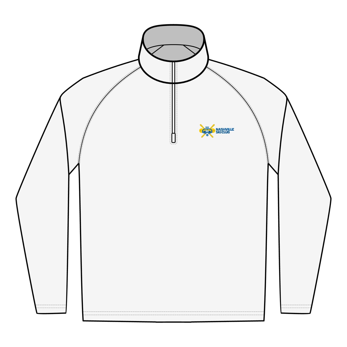 Nashville Ski Club Embroidered Quarter-Zip