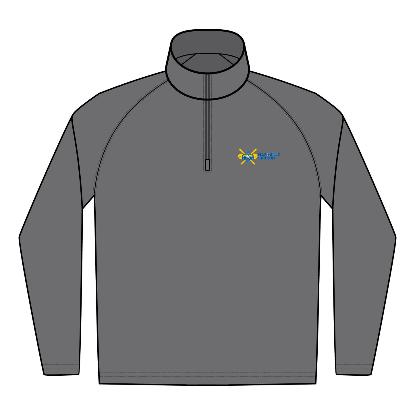 Nashville Ski Club Embroidered Quarter-Zip