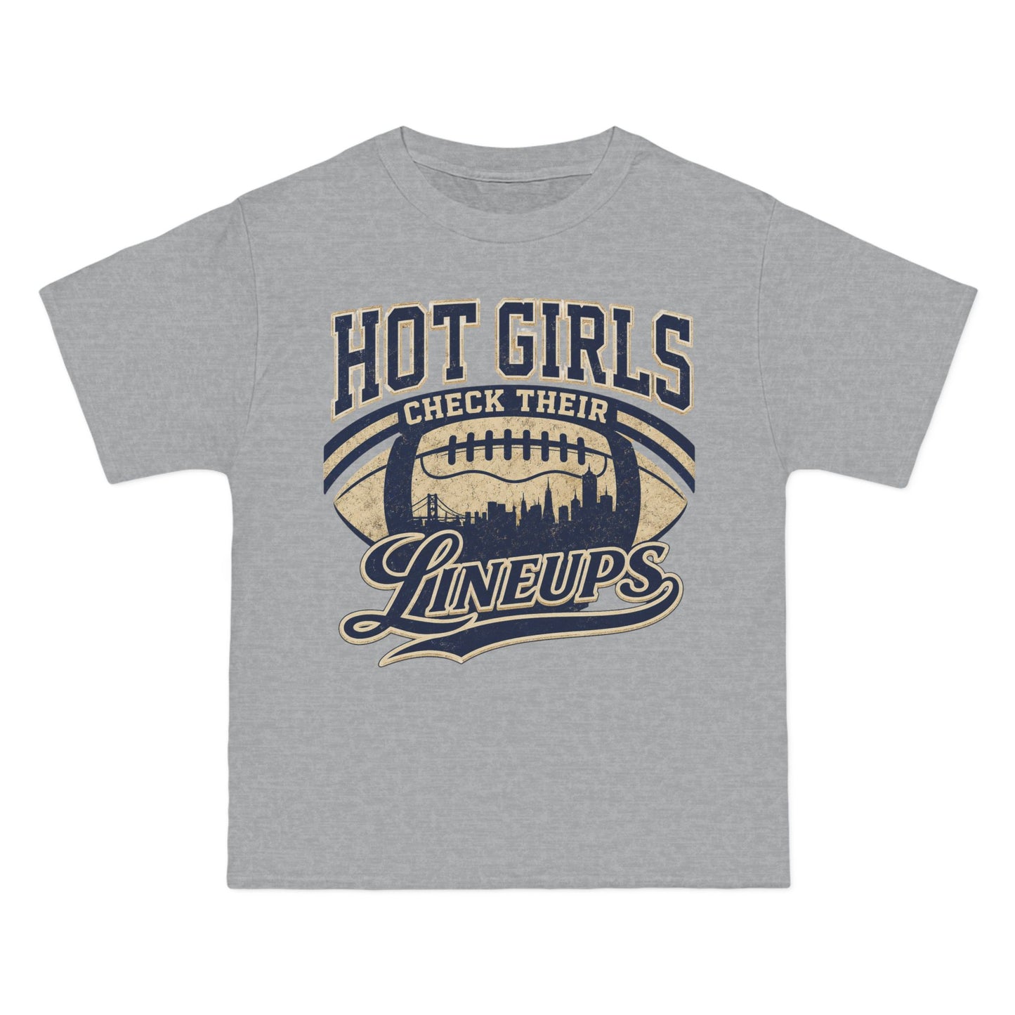 Hot Girls Check Their Lineups Graphic Tee