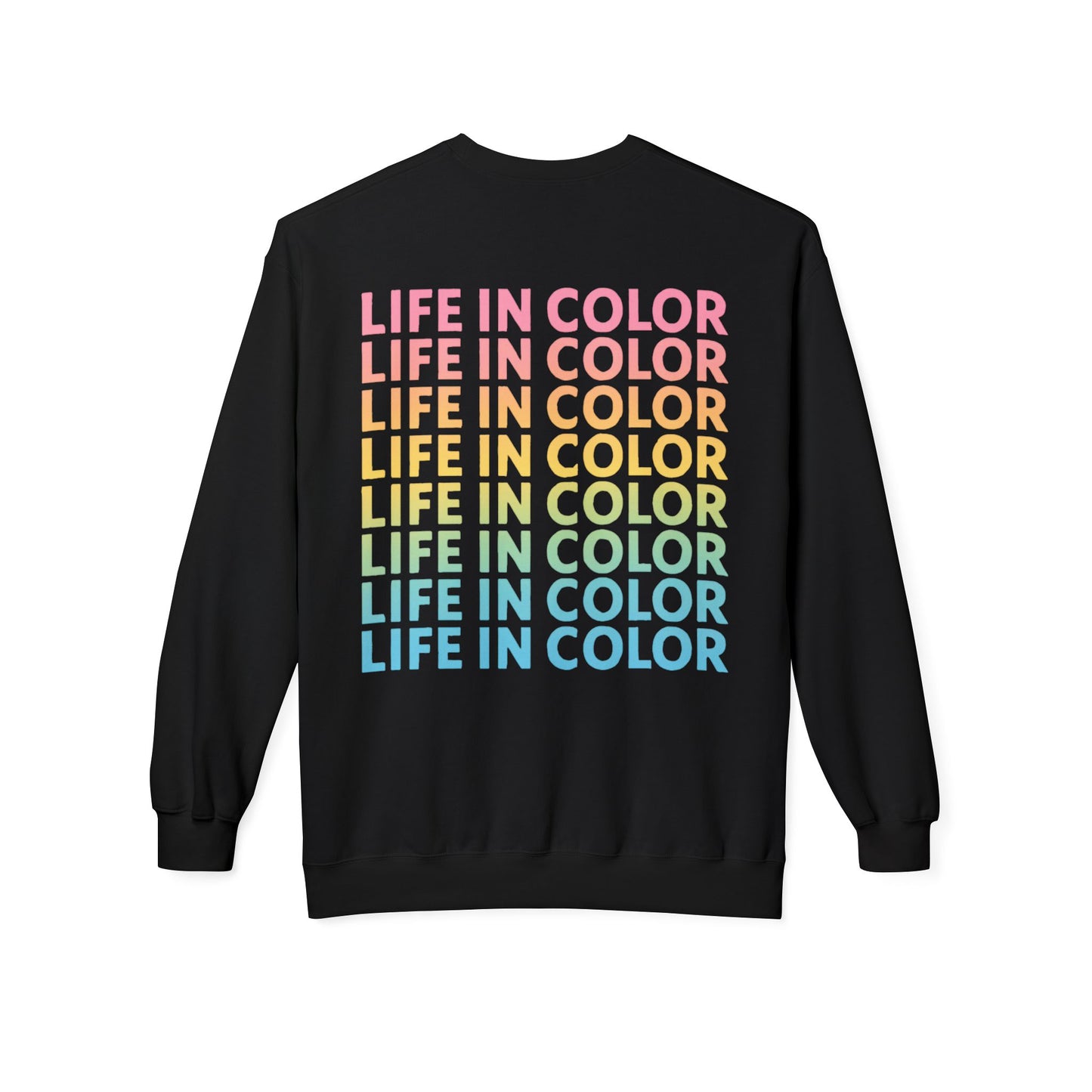 Life in Color Crewneck Sweatshirt