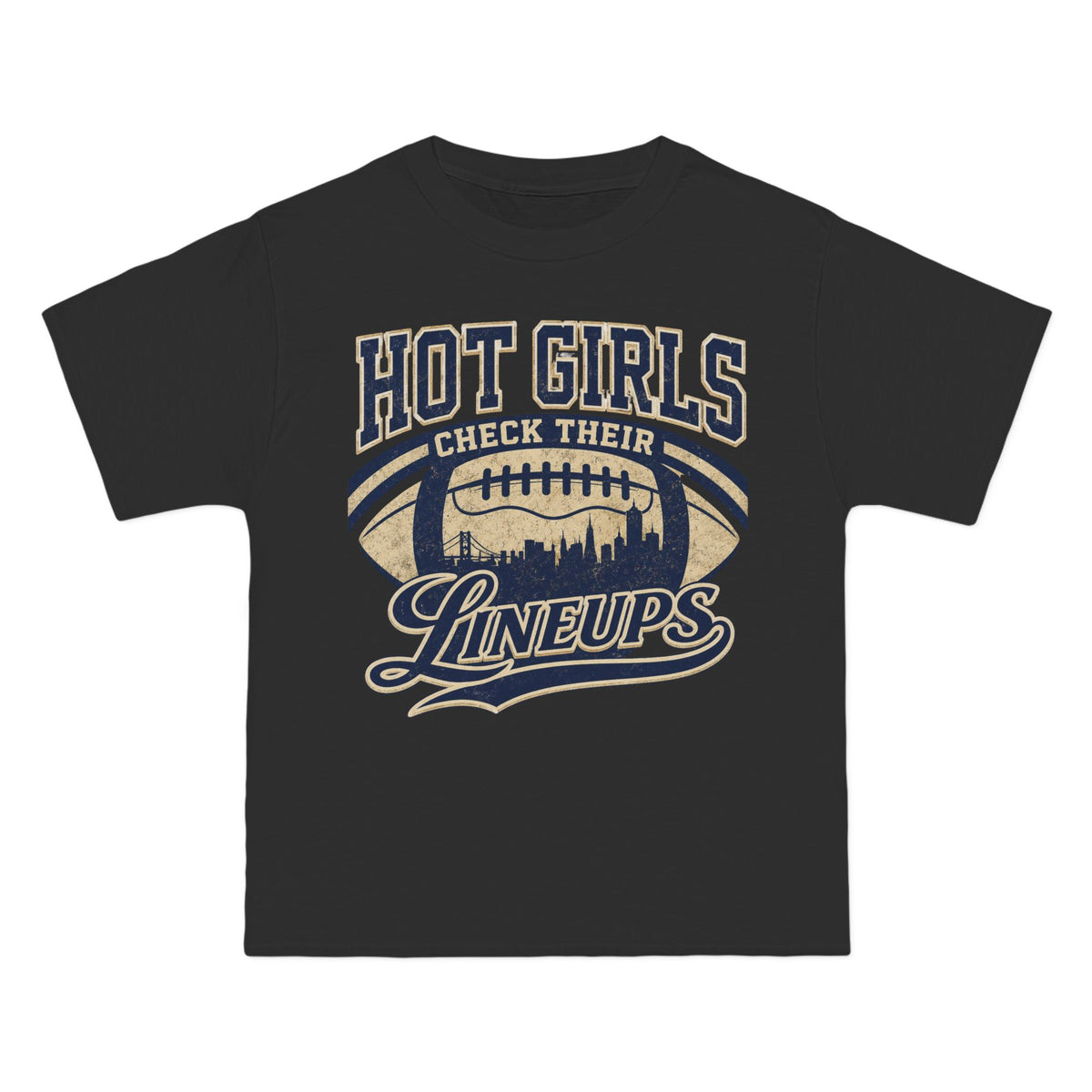 Hot Girls Check Their Lineups Graphic Tee