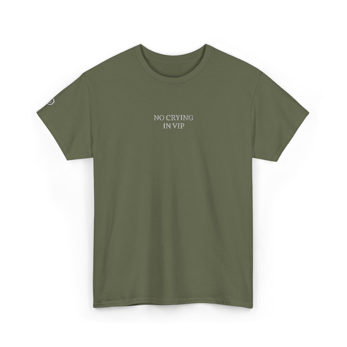 NO CRYING IN VIP (White Font)