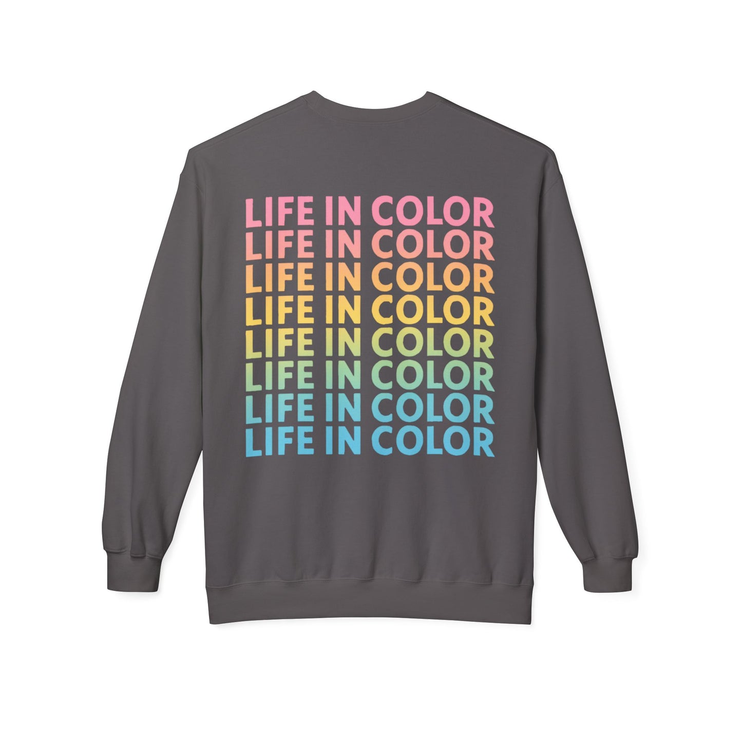 Life in Color Crewneck Sweatshirt