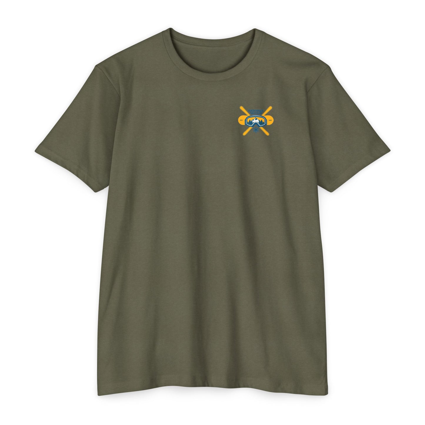 Nashville Ski Club T-Shirt — Vintage Skier Graphic