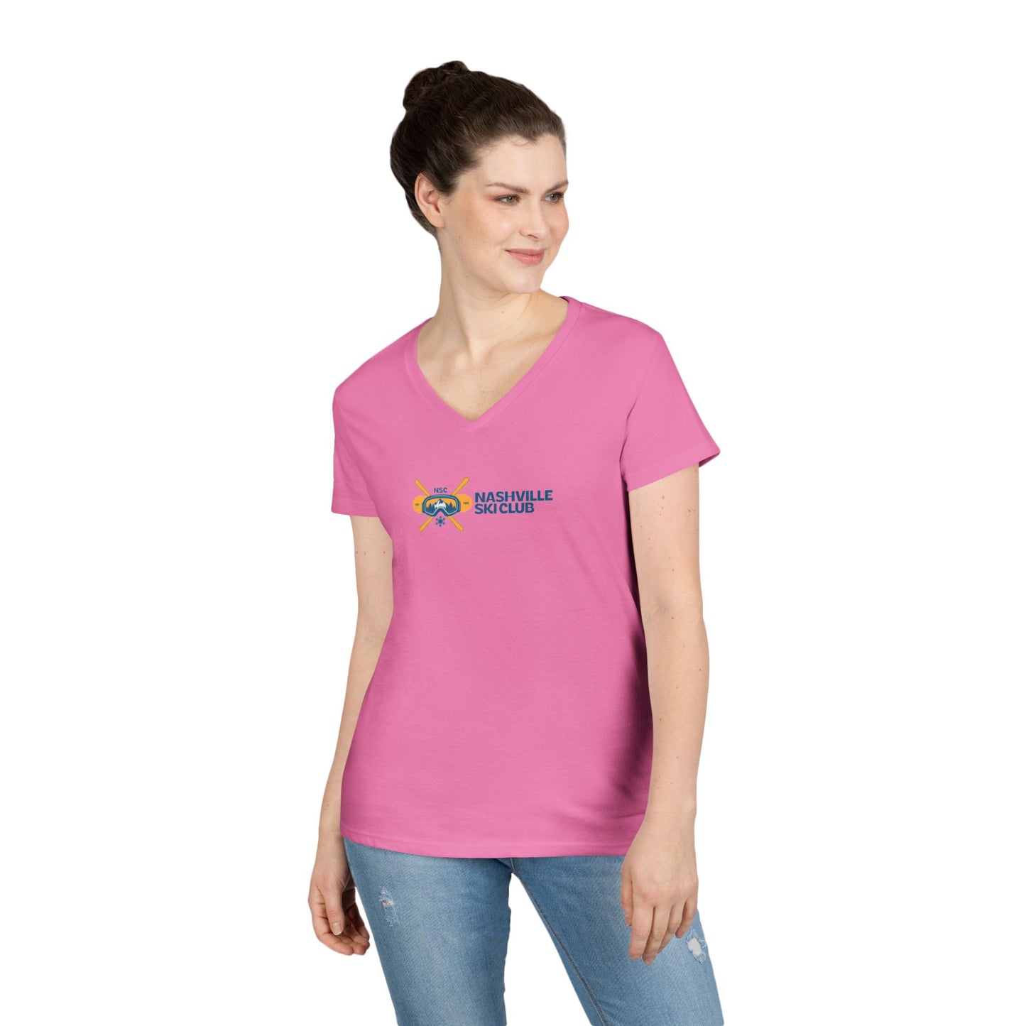 Nashville Ski Club Ladies V-Neck