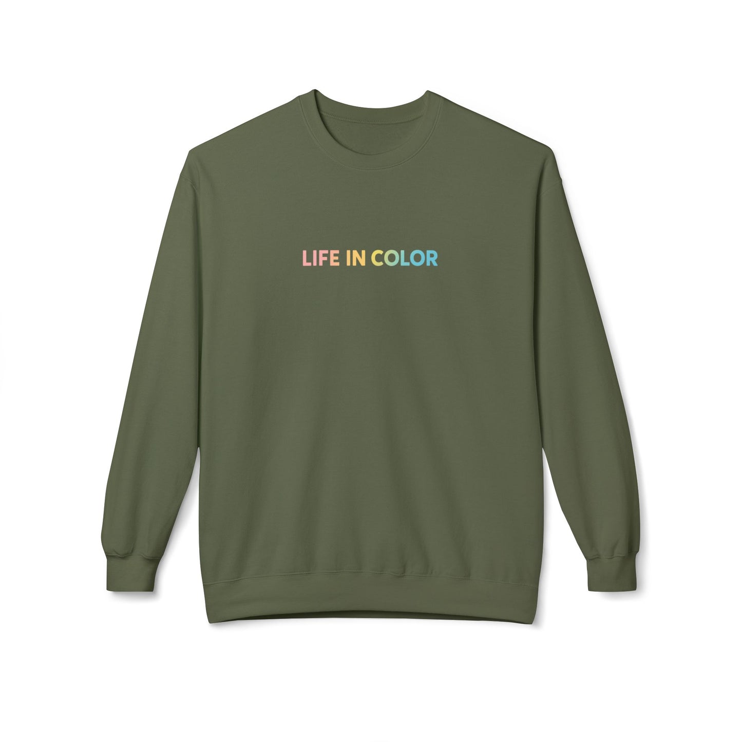 Life in Color Crewneck Sweatshirt