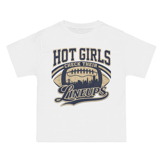 Hot Girls Check Their Lineups Graphic Tee