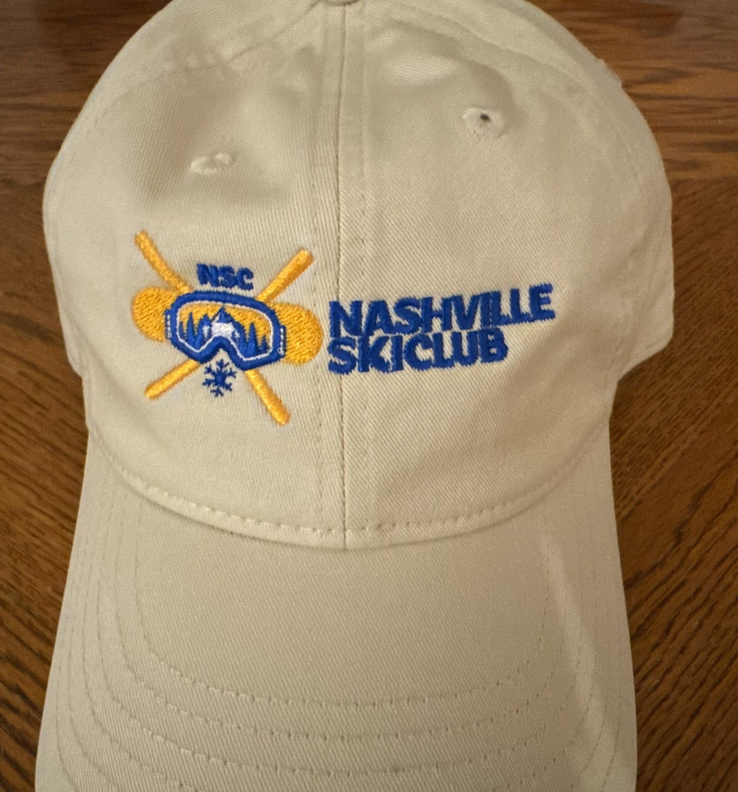 Nashville Ski Club Embroidered Baseball Cap