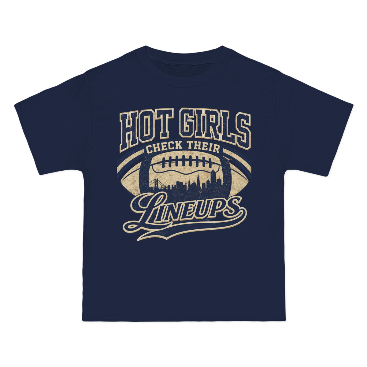 Hot Girls Check Their Lineups Graphic Tee