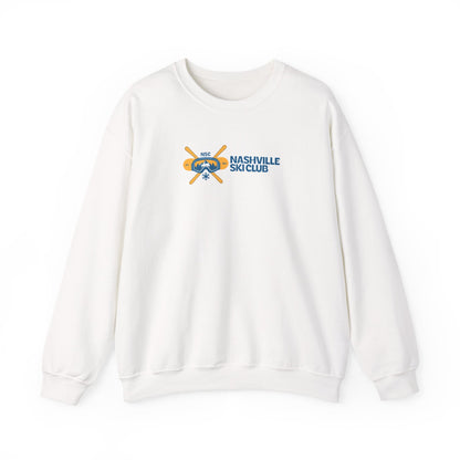 Nashville Ski Club Crewneck Sweatshirt — Vintage Skier Graphic