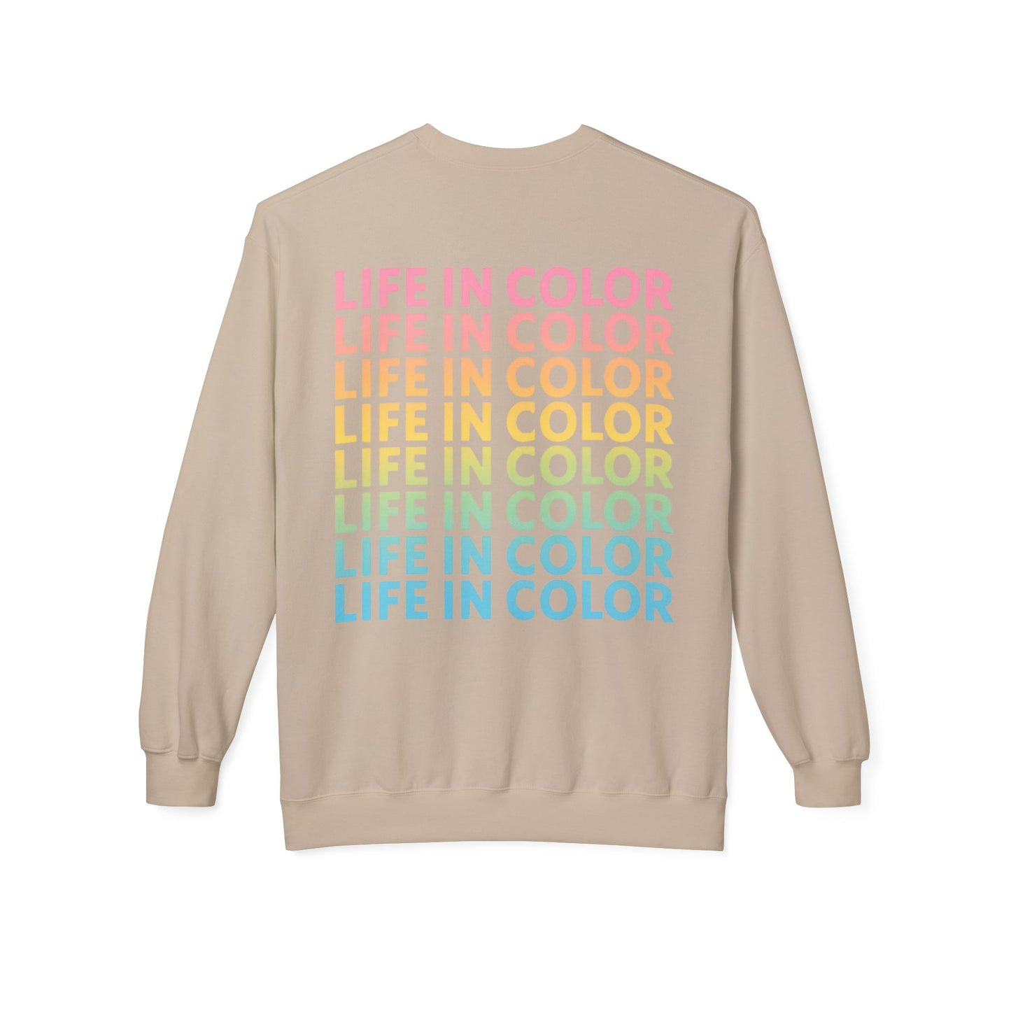Life in Color Crewneck Sweatshirt