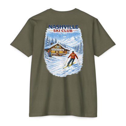 Nashville Ski Club T-Shirt — Vintage Skier Graphic
