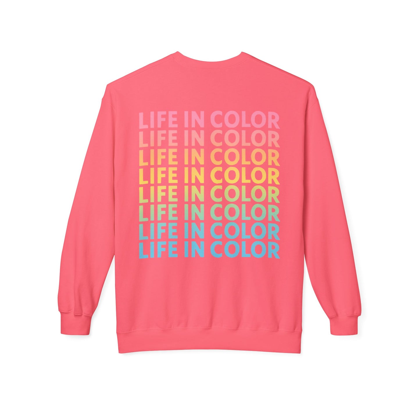 Life in Color Crewneck Sweatshirt