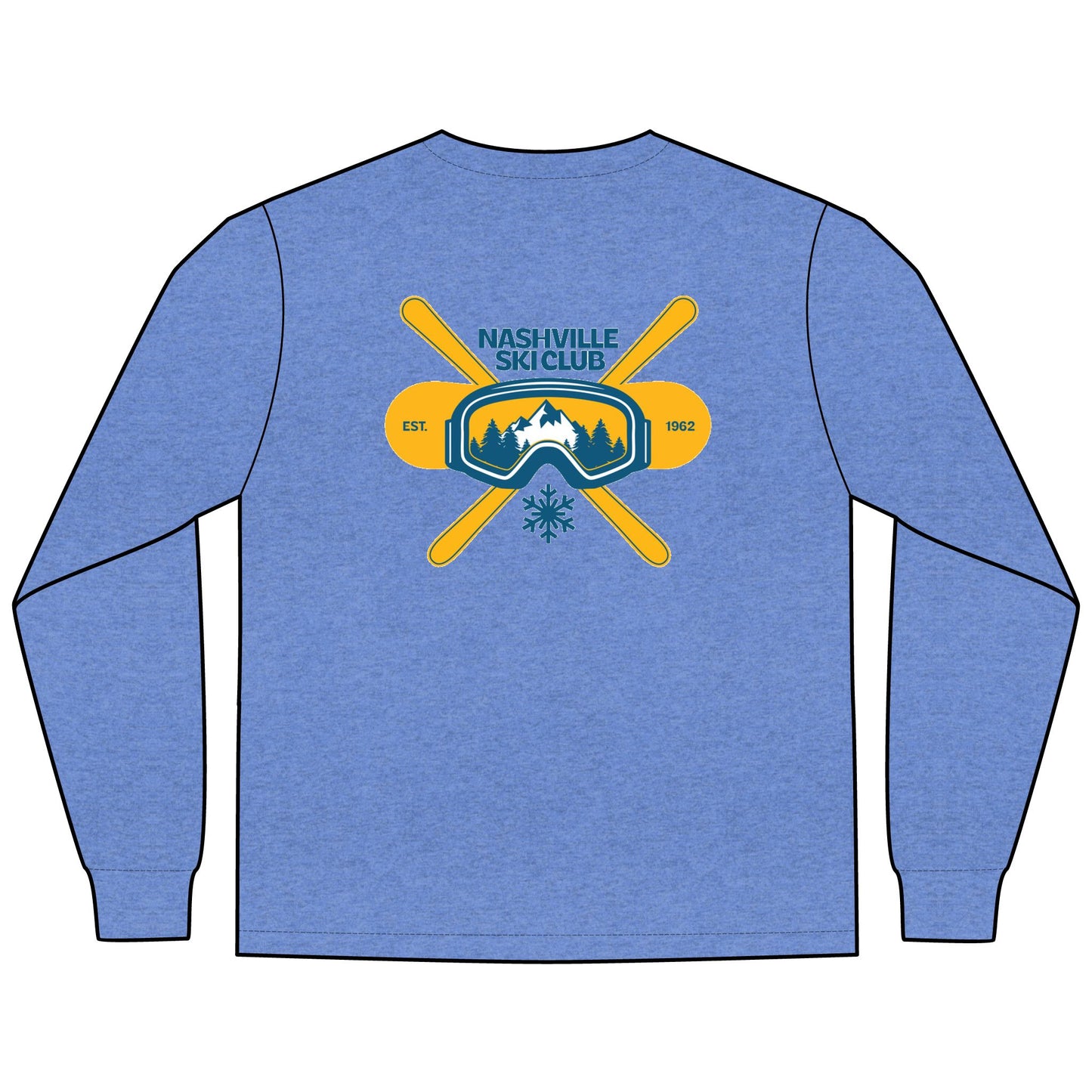 Nashville Ski Club Long Sleeve T-Shirt