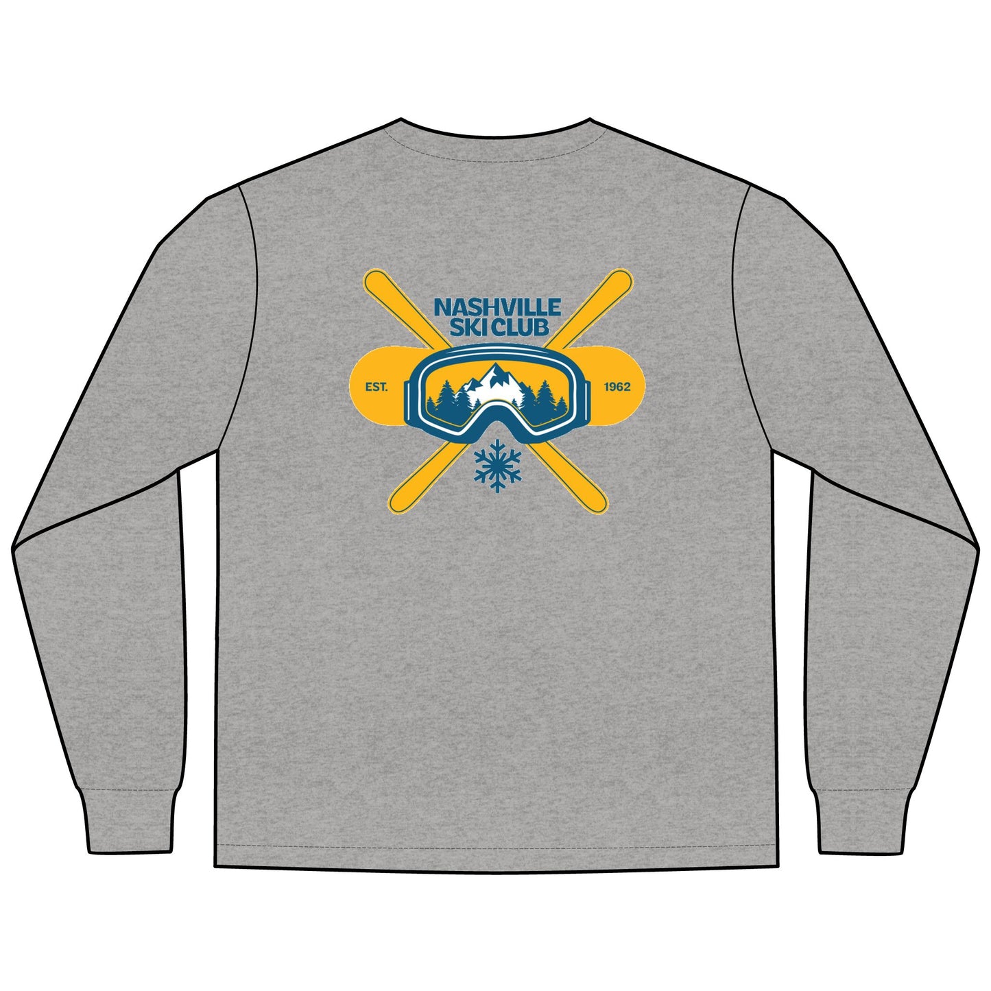 Nashville Ski Club Long Sleeve T-Shirt