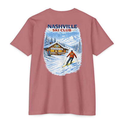 Nashville Ski Club T-Shirt — Vintage Skier Graphic