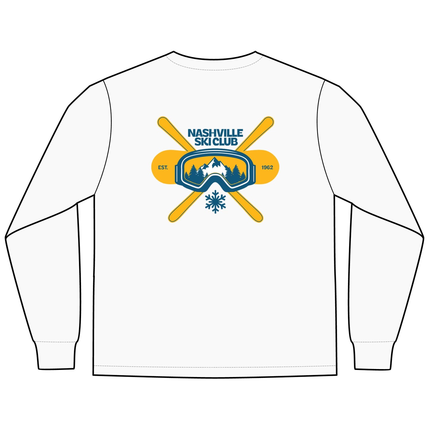 Nashville Ski Club Long Sleeve T-Shirt