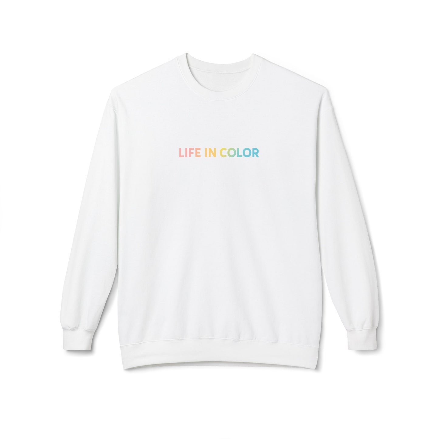 Life in Color Crewneck Sweatshirt
