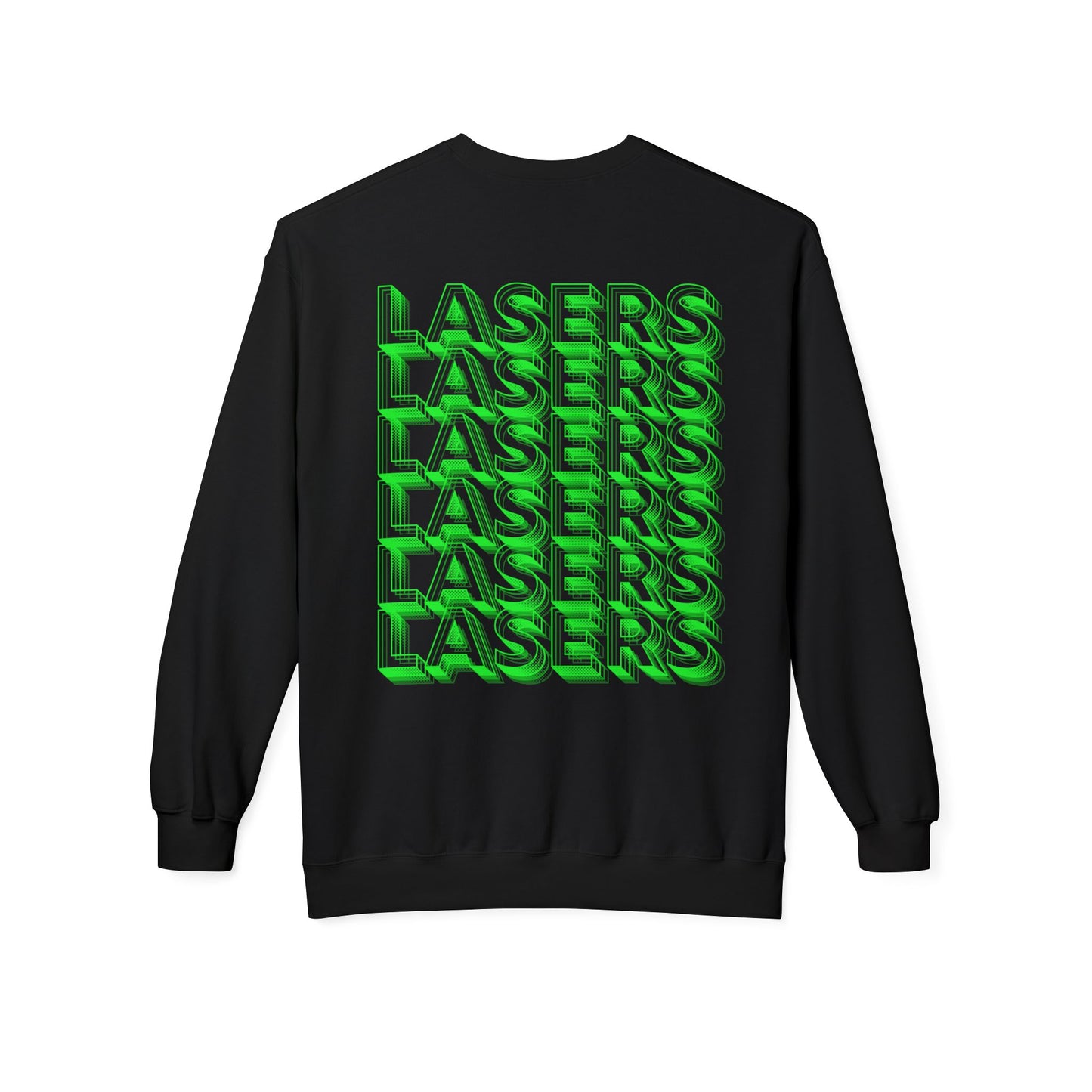 I feel like you're just here for the lasers Crewneck Sweatshirt