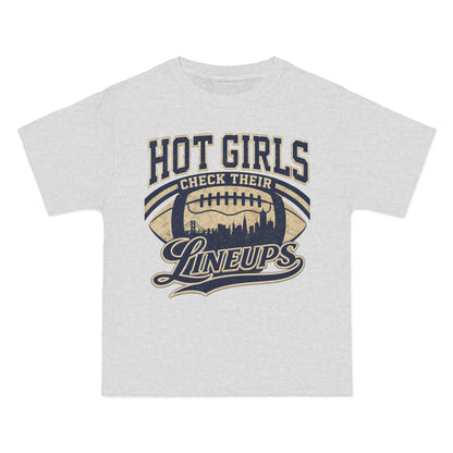 Hot Girls Check Their Lineups Graphic Tee