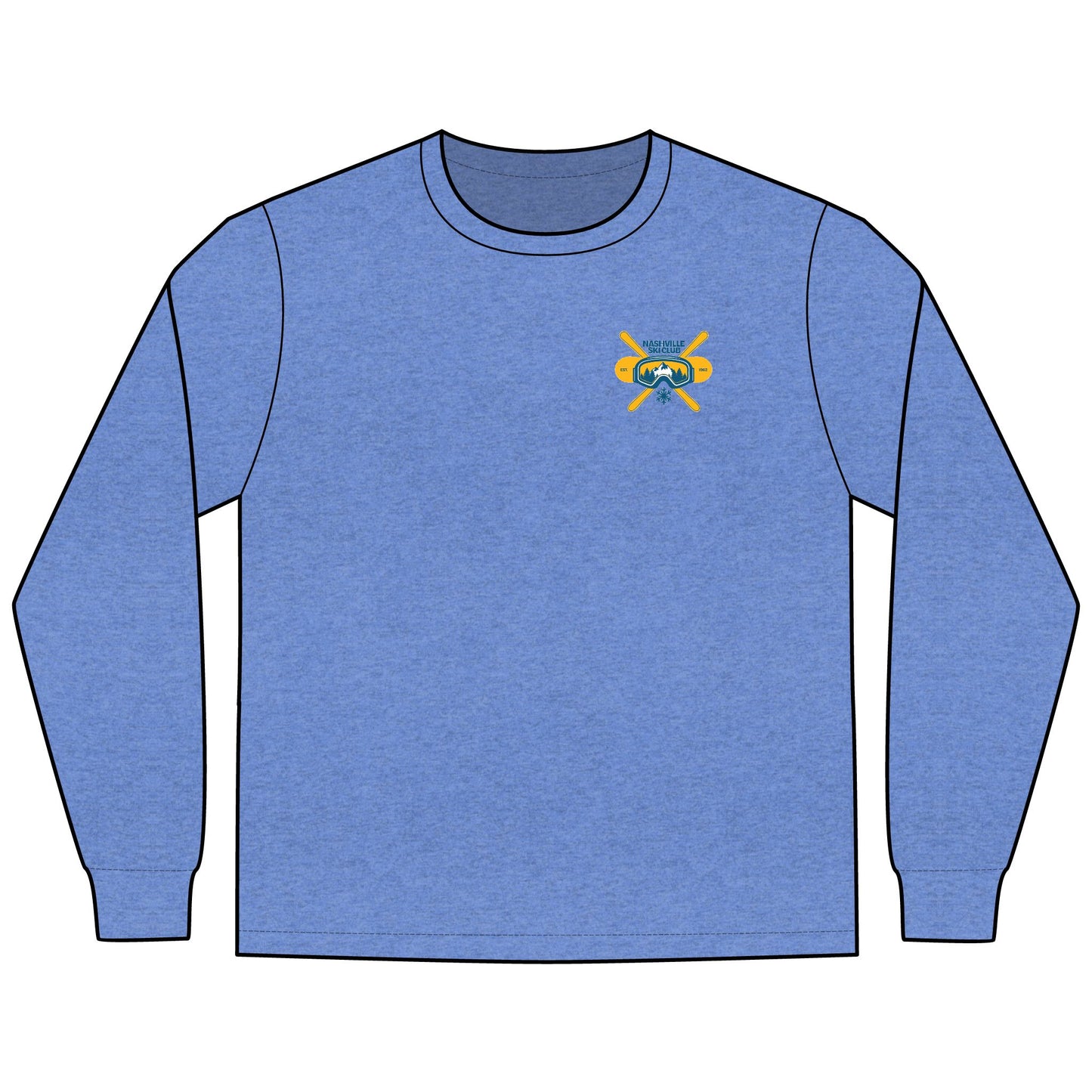 Nashville Ski Club Long Sleeve T-Shirt