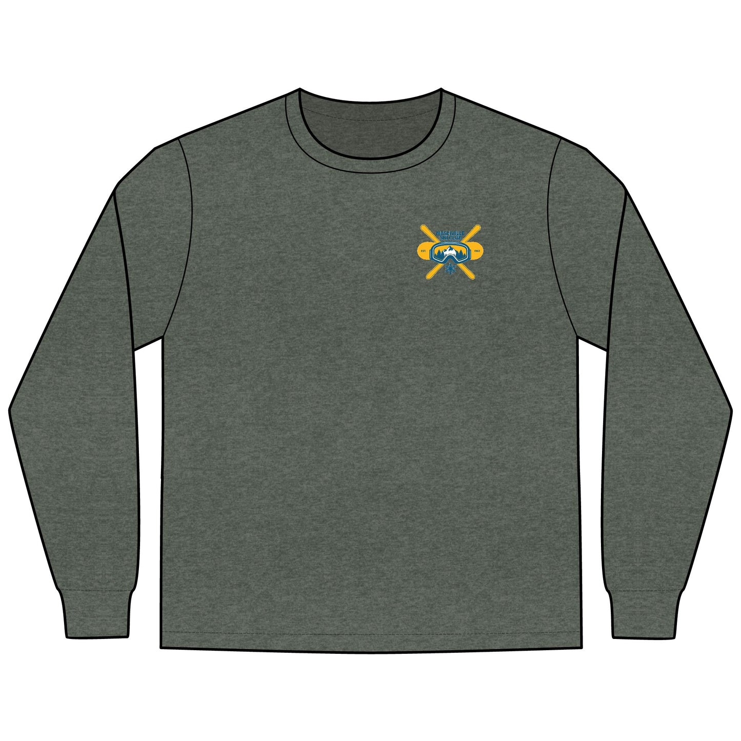 Nashville Ski Club Long Sleeve T-Shirt
