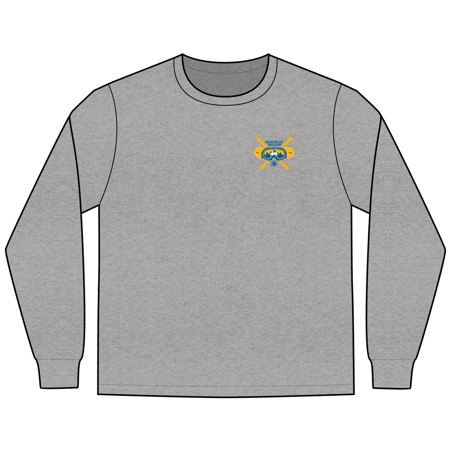 Nashville Ski Club Long Sleeve T-Shirt