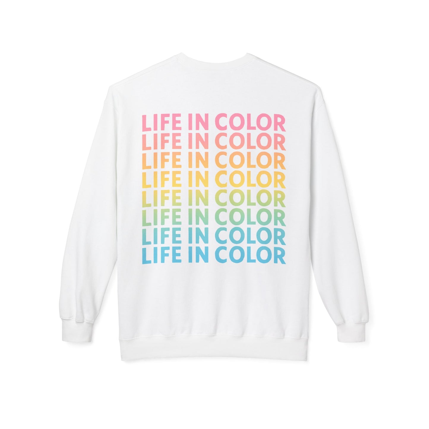 Life in Color Crewneck Sweatshirt