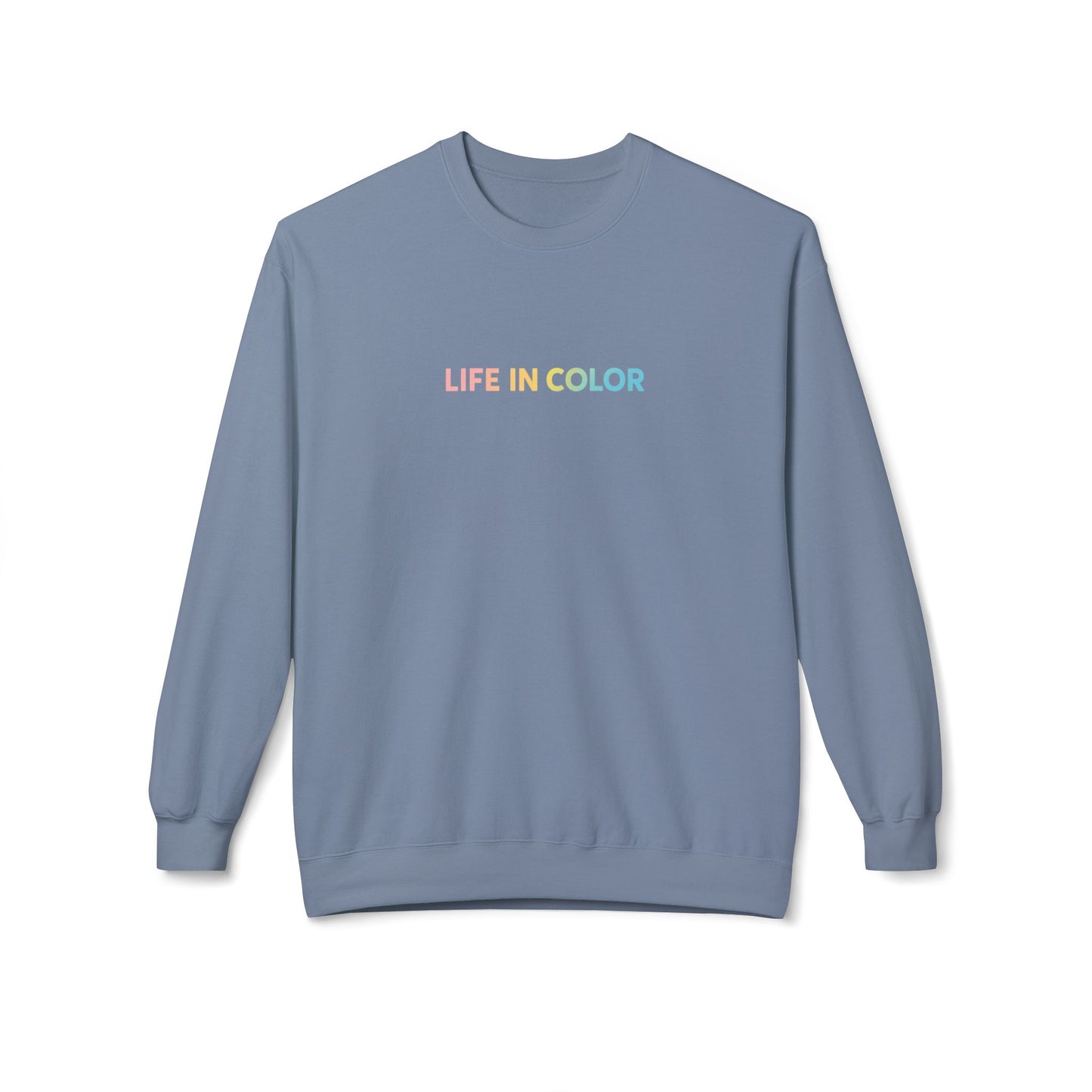 Life in Color Crewneck Sweatshirt