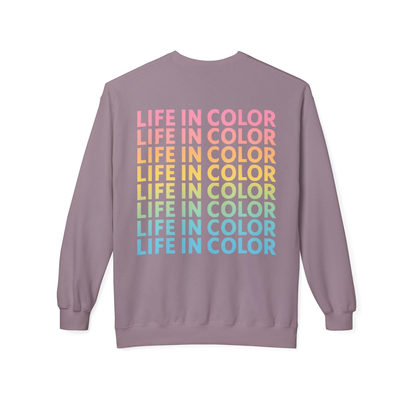 Life in Color Crewneck Sweatshirt
