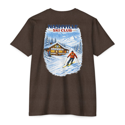Nashville Ski Club T-Shirt — Vintage Skier Graphic