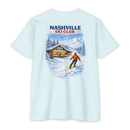 Nashville Ski Club T-Shirt — Vintage Skier Graphic