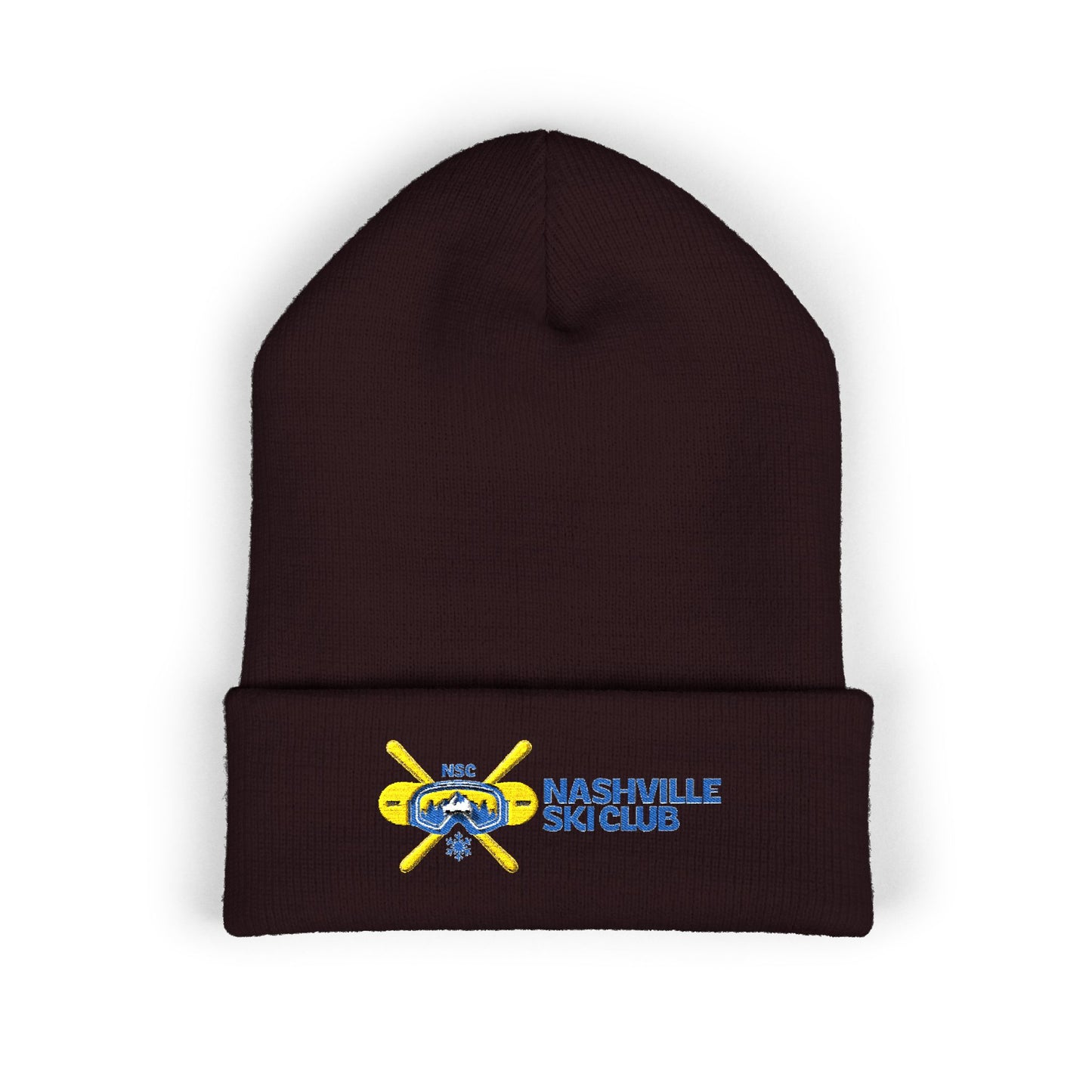 Nashville Ski Club Embroidered Beanie